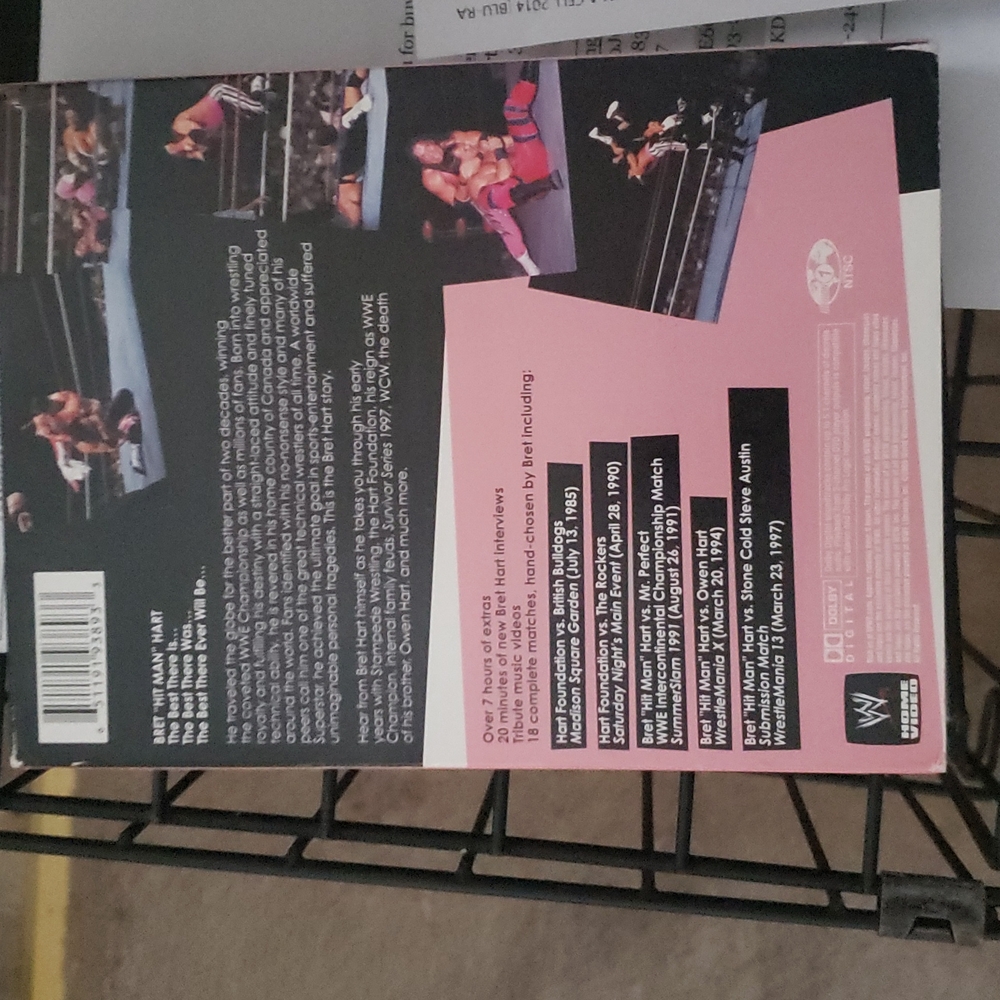 WWE Bret Hart : Collectors Edition DVD - Picture 4 of 4